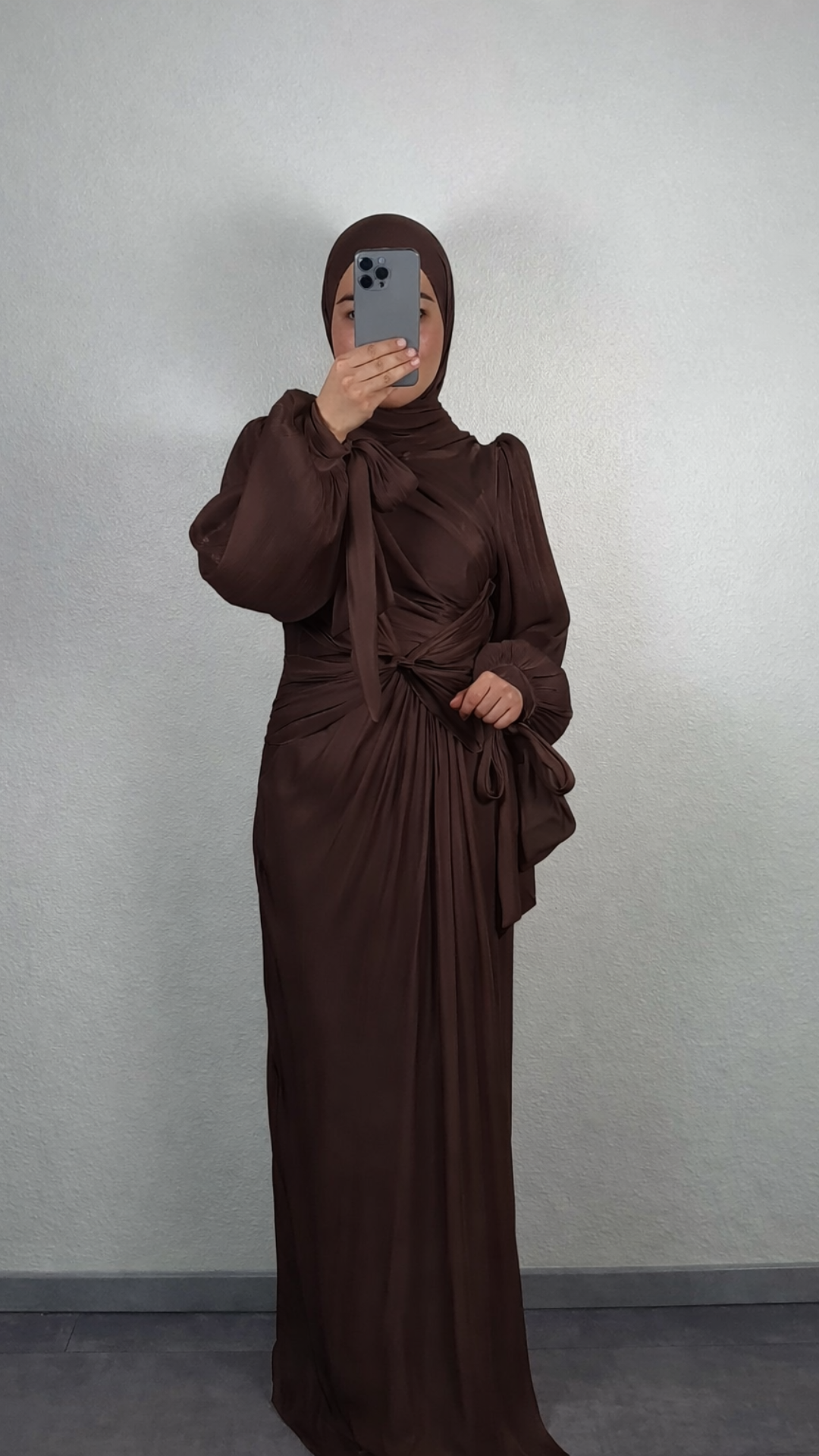Yildiz Evening Dress Brown