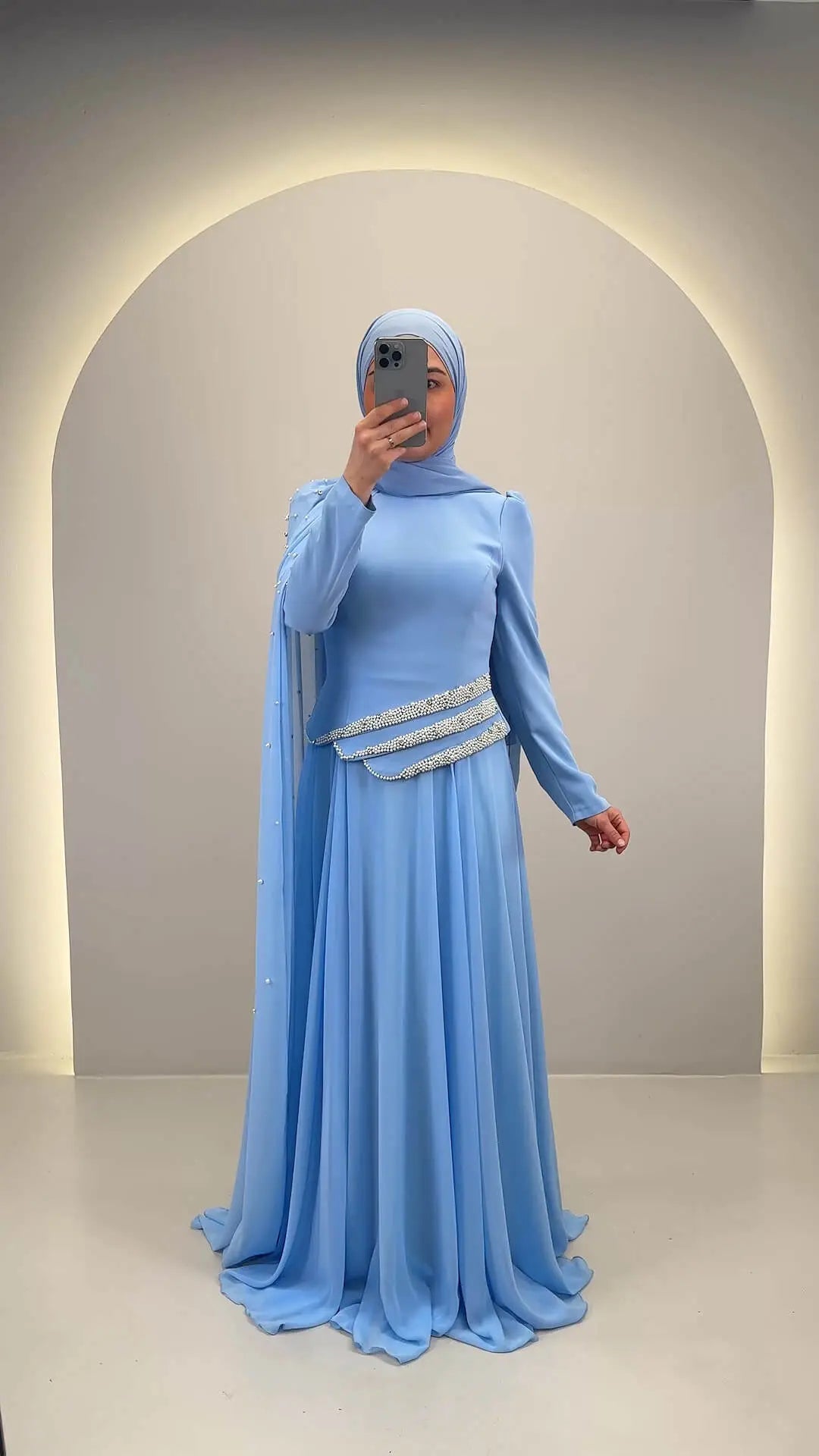 Seyla Evening dress Blue