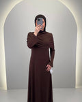 Maniya Elbise Kahverengi