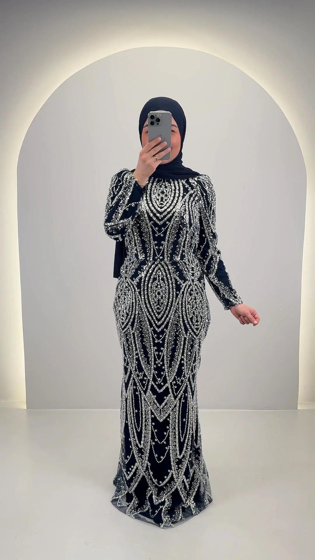 Tias Evening dress Dark Blue