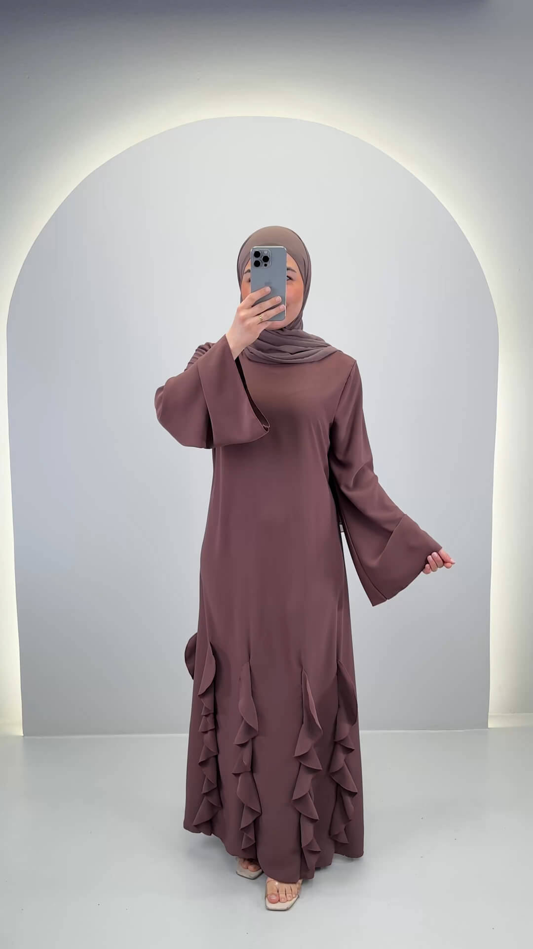 Diya Abendkleid Braun