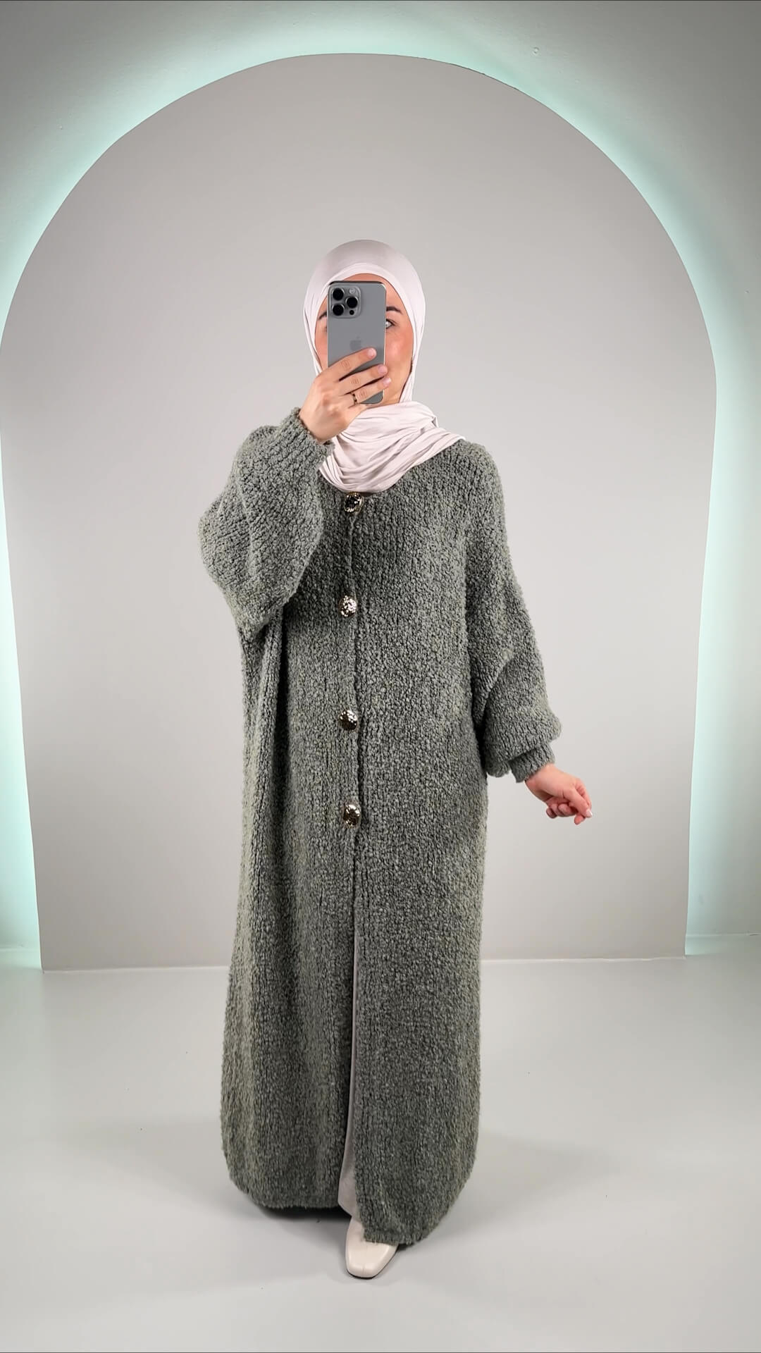 Imuna Cardigan Grün