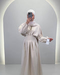Loya Dress Beige 01