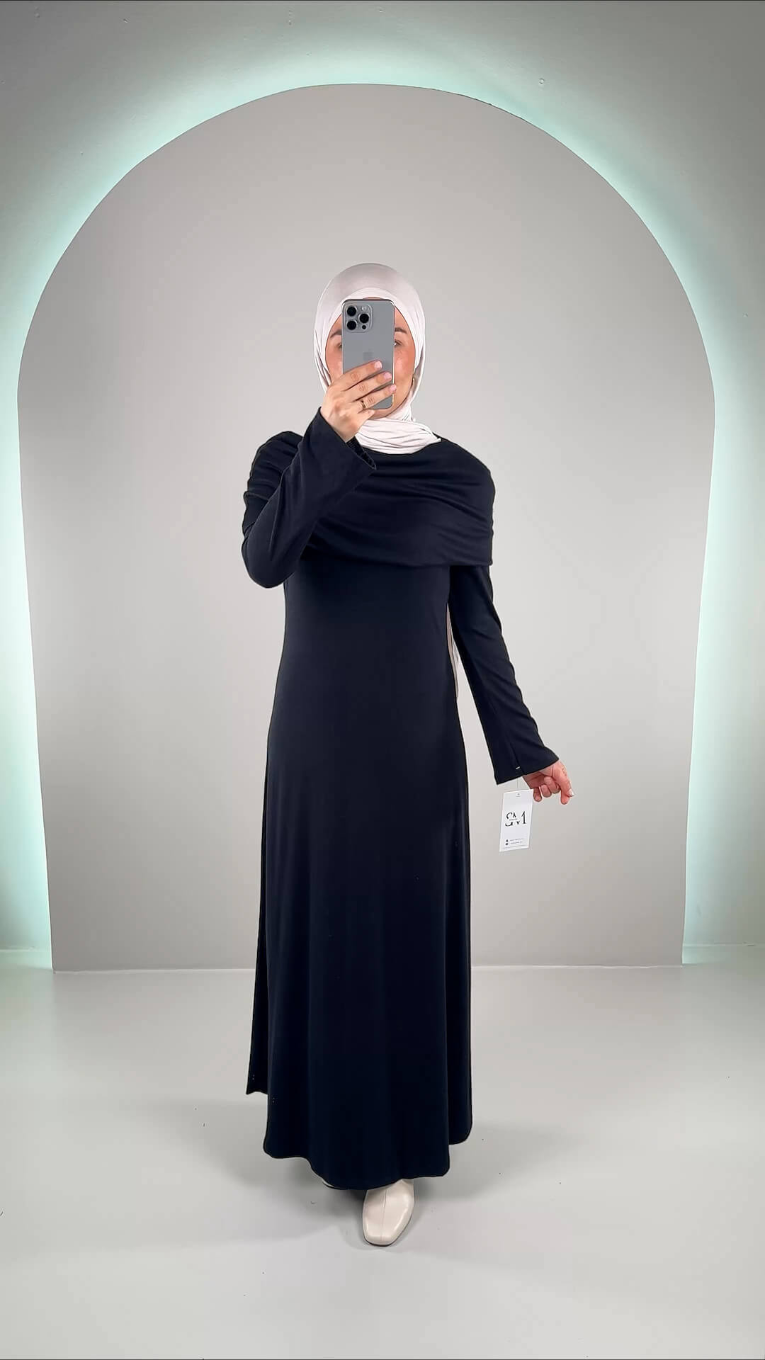 Maniya Kleid Schwarz