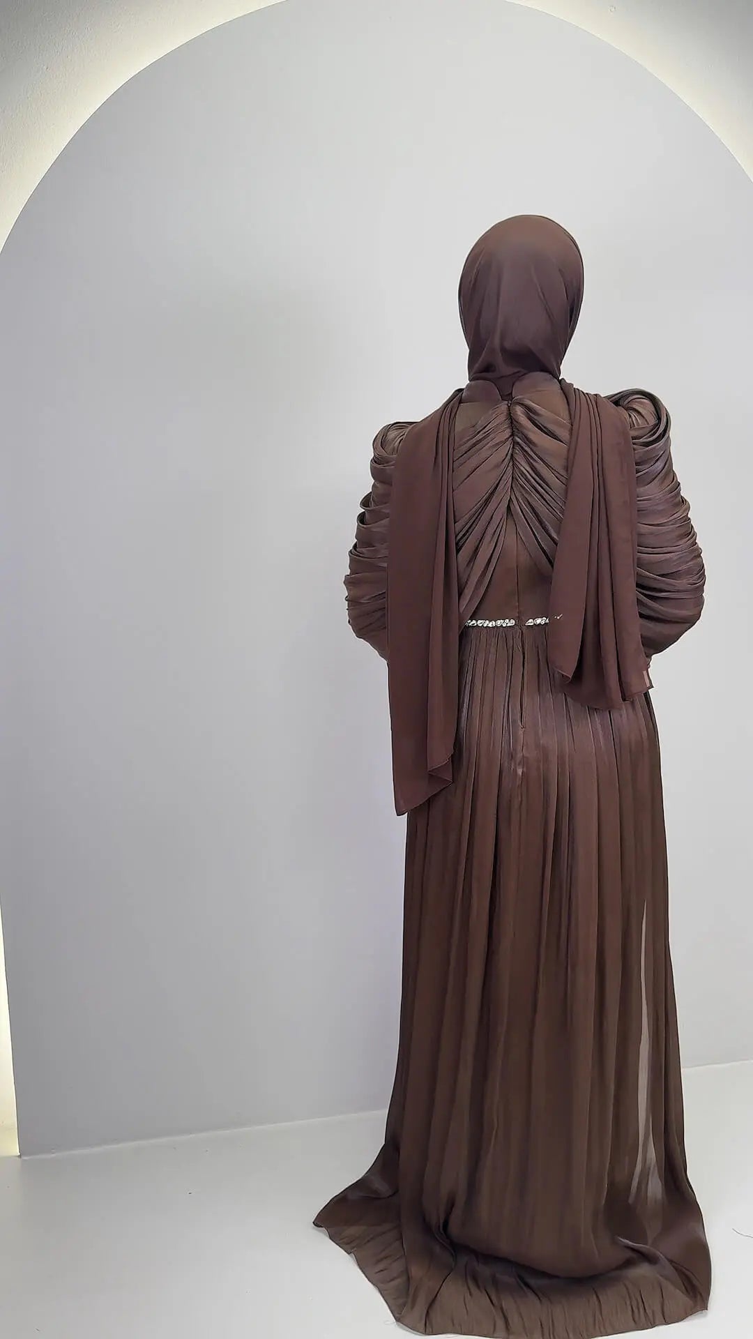 Nefa Evening dress Brown