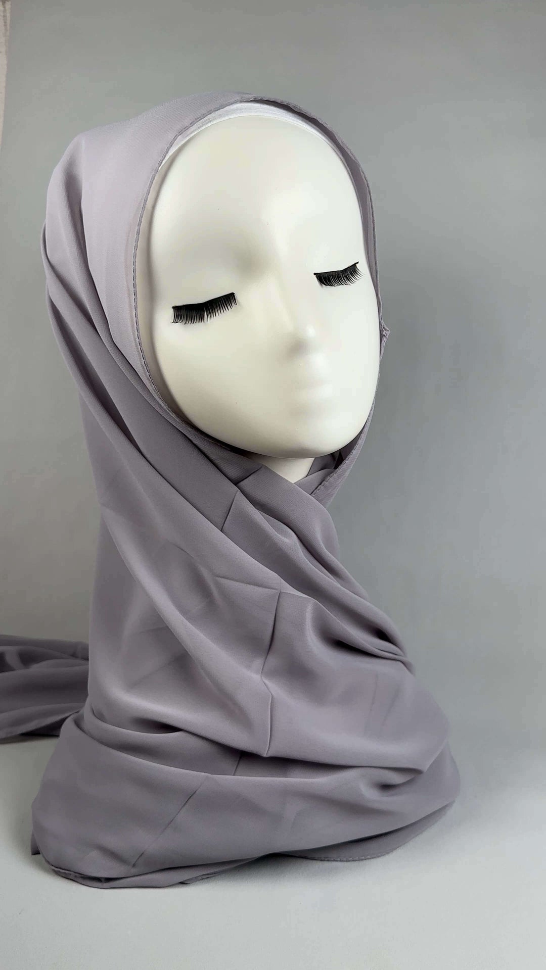 Sedef Chiffon Grau 04 Semode