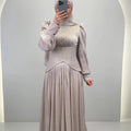 Estel Abendkleid mit HIAJB Beige