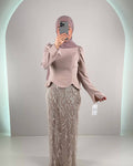 Hisra Evening dress Beige