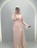 Eliza Evening dress Beige