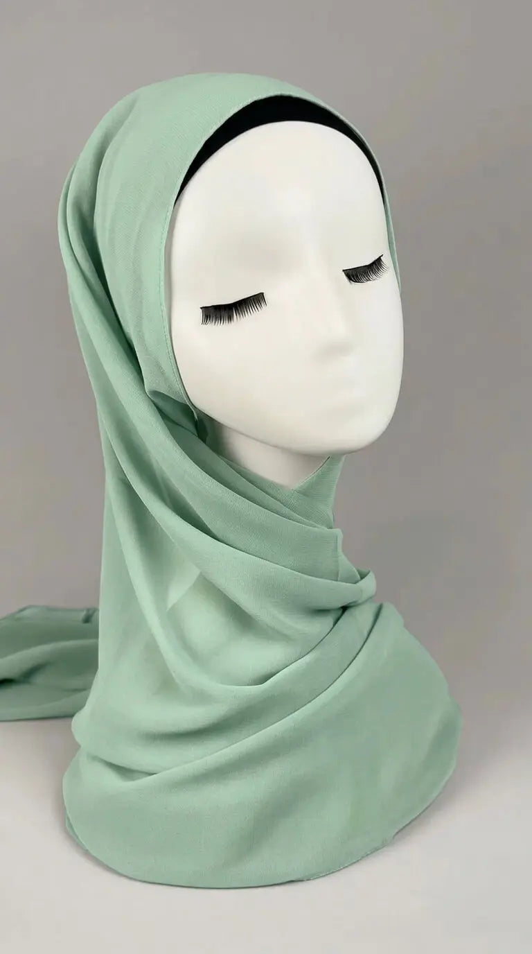 Sedef Chiffon Mint 02