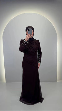 Rozan Abiye Kahverengi 01