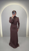 Rozan Evening dress Brown