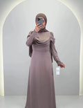 Esma Evening dress Taupe