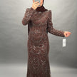 Alea Evening dress Brown