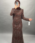 Alea Abendkleid Braun