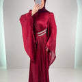 Asya Evening dress Burgundy