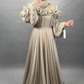 Bahar evening dress gold