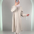 Yale Musselin Oberteil Beige