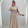 Elsa Evening dress Beige