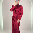 Valeri Evening dress Burgundy