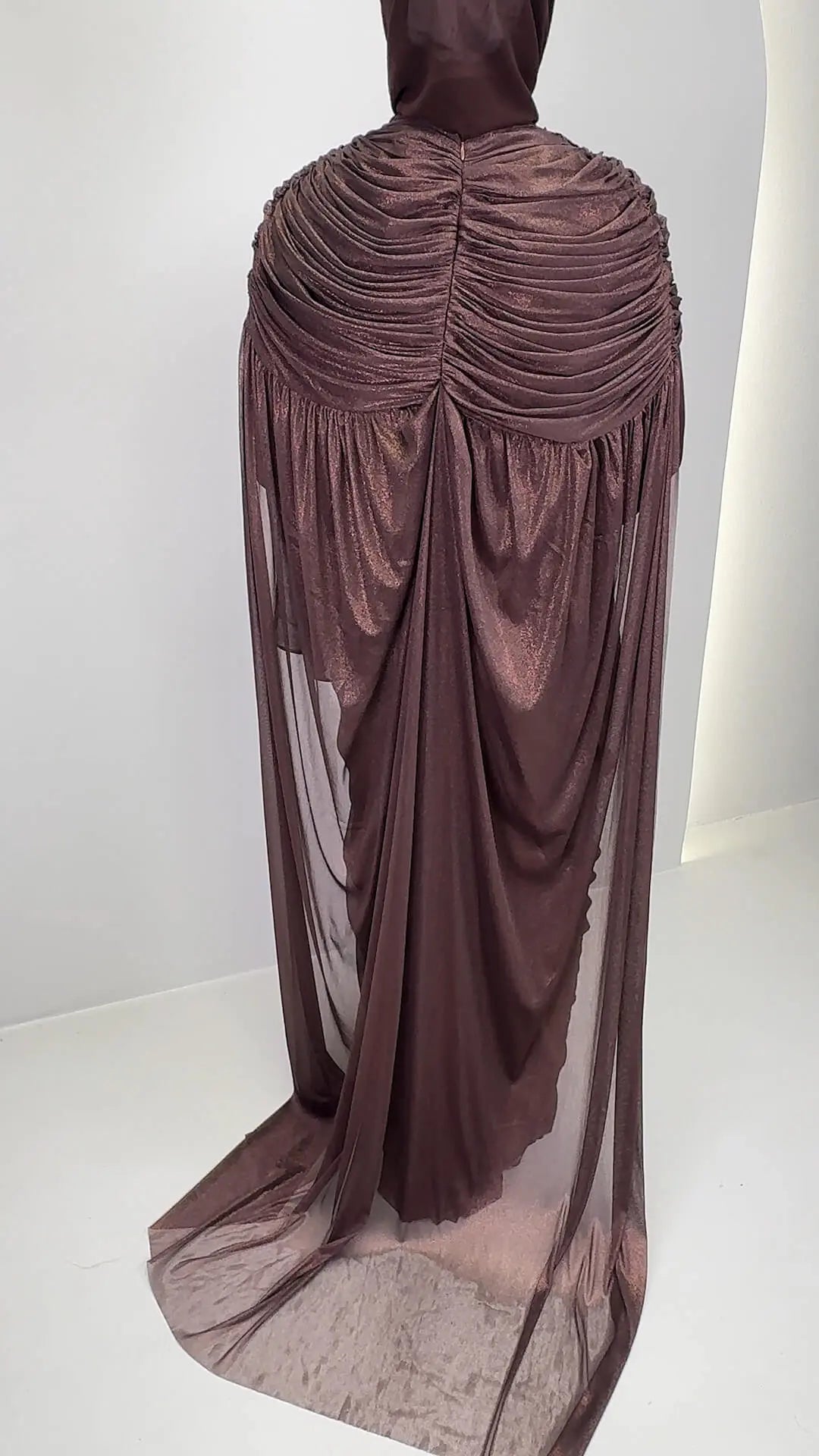 Velina Evening dress Brown
