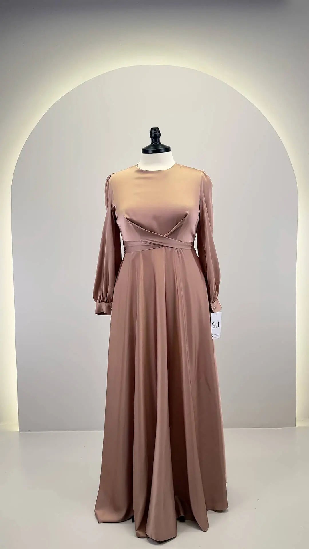 Nora Abendkleid Kupfer