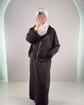 Oniya Dress Brown