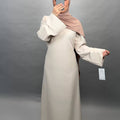 Classy Dress Beige