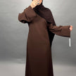 Classy Dress Brown