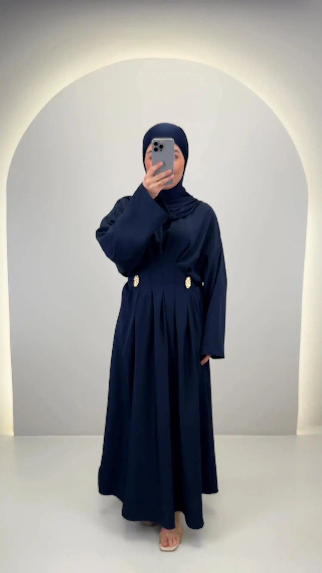 Lia Kleid Dunkelblau