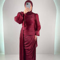 Dunja Evening dress Wine Red