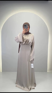 Esla Evening dress Beige