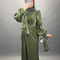 Finay evening dress green