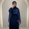 Gabi Abaya Koyu Mavi