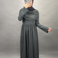 Yelena Kleid Grau