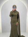 Liora Evening dress Green