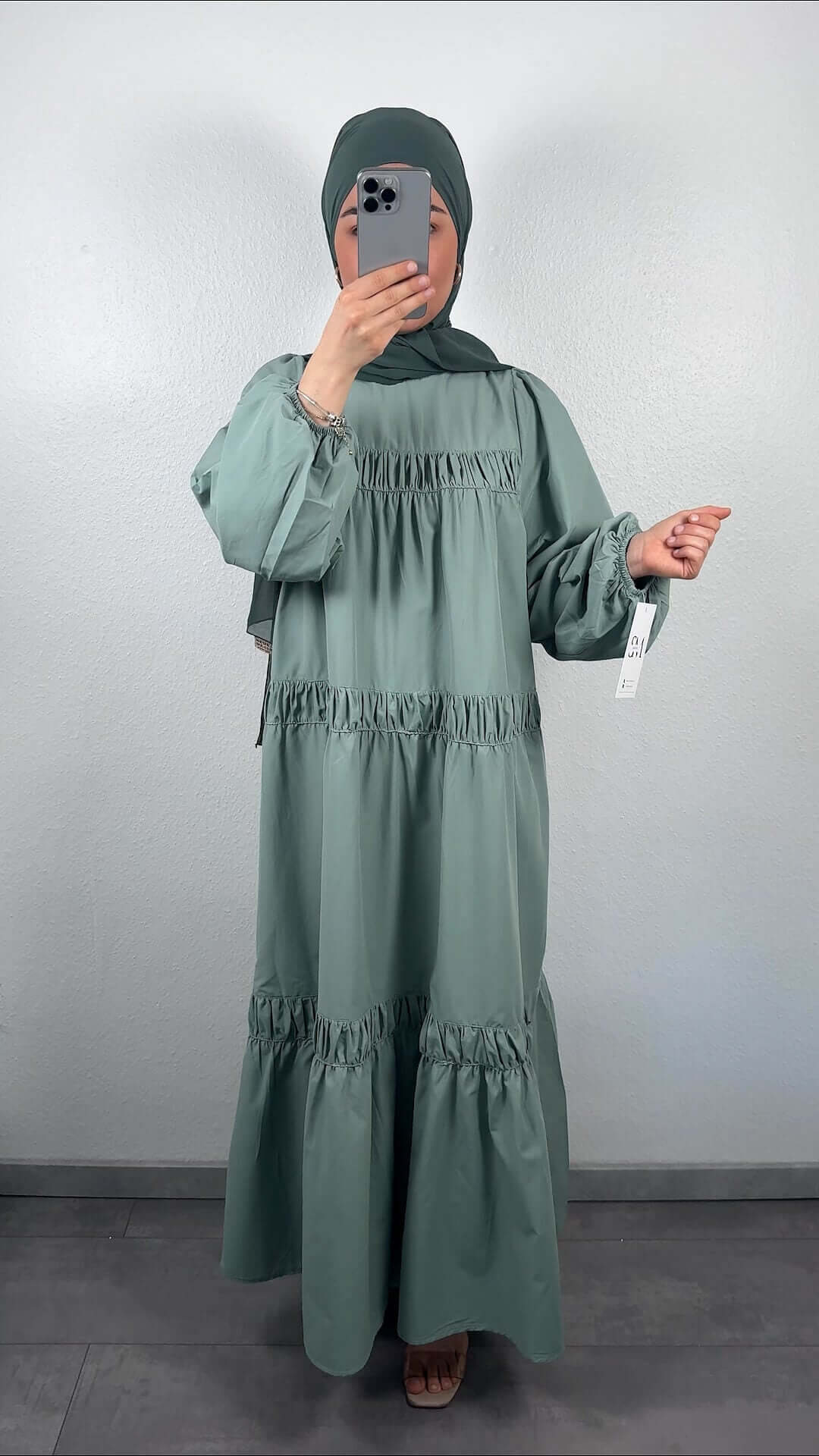 Mina Kleid Mint Semode