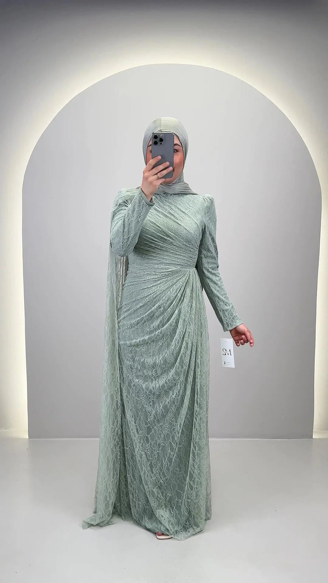 Mireya Evening dress Mint
