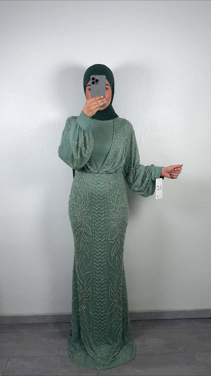 Minay evening dress Mint