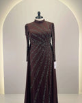 Nayla Evening dress Brown