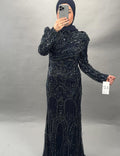 Nola Evening dress Dark Blue