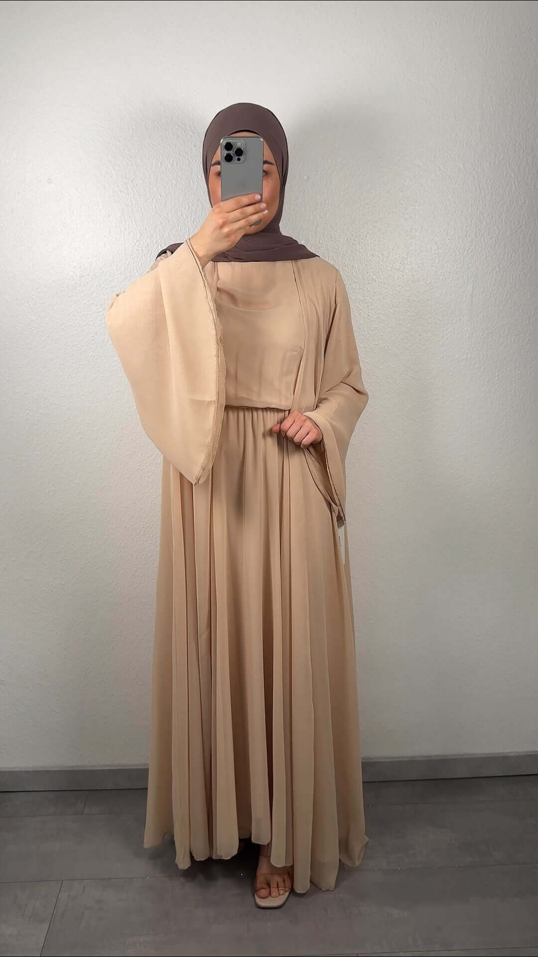 Romina Abaya Beige 2 Teilig Semode