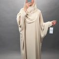 Sila Abaya Set Khimar Beige