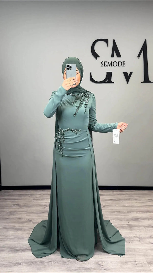 Sura Abendkleid Mint Semode