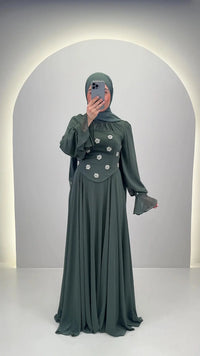 Tisla Evening dress Green