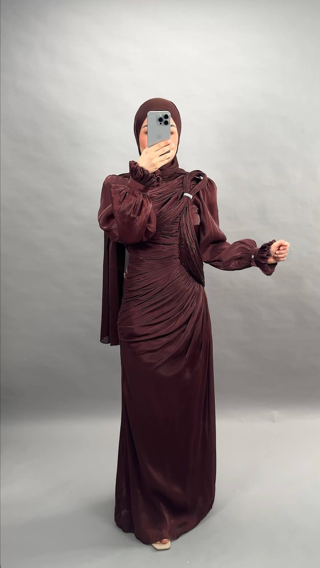 Tunaya Abendkleid Braun