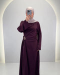 EramEvening dress, burgundy