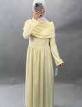 Yelena dress yellow