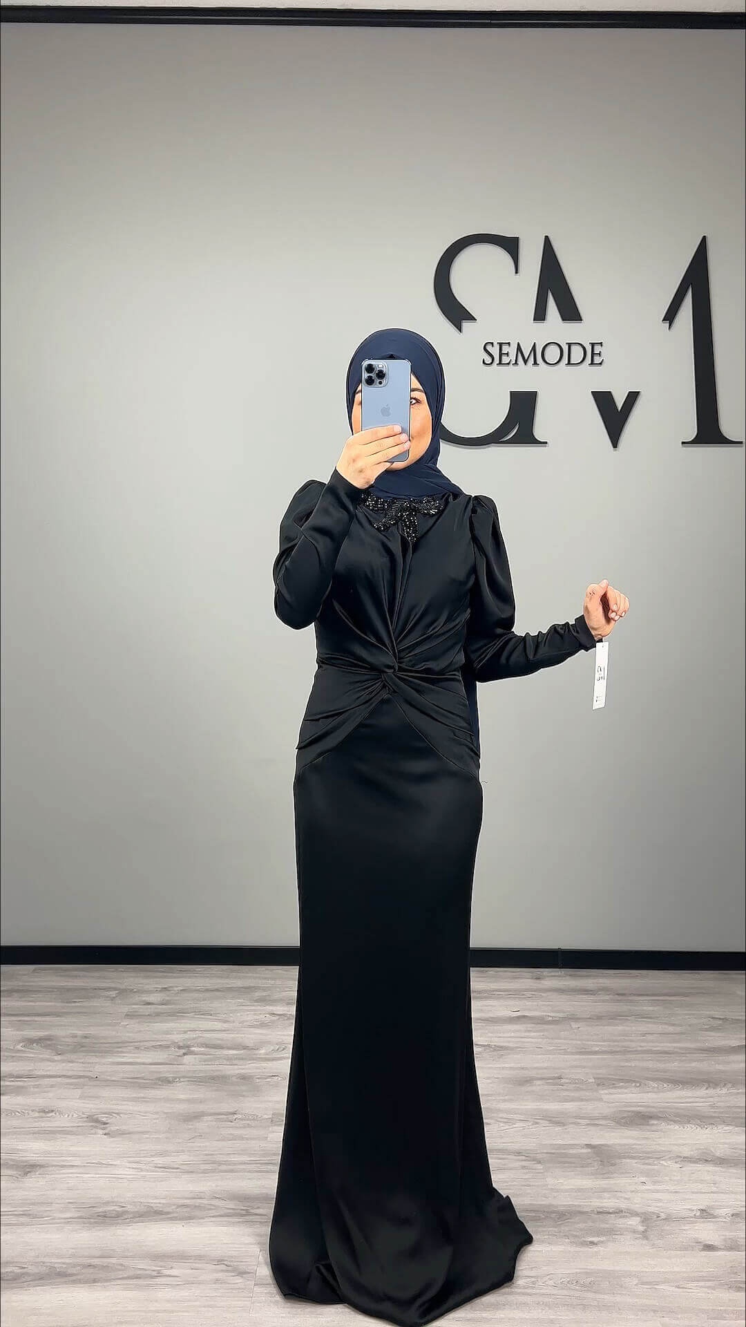 Elizan Abendkleid Schwarz Semode